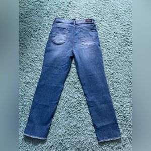 High Rise Mom Jeans Blue